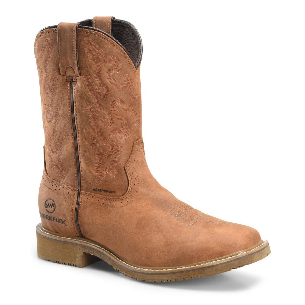 Double H® (Men's 11 D) Workflex™ Waterproof Western Comp-Toe Work Boots - $205